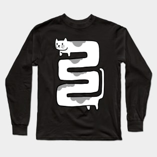 Flexible Cat Long Sleeve T-Shirt